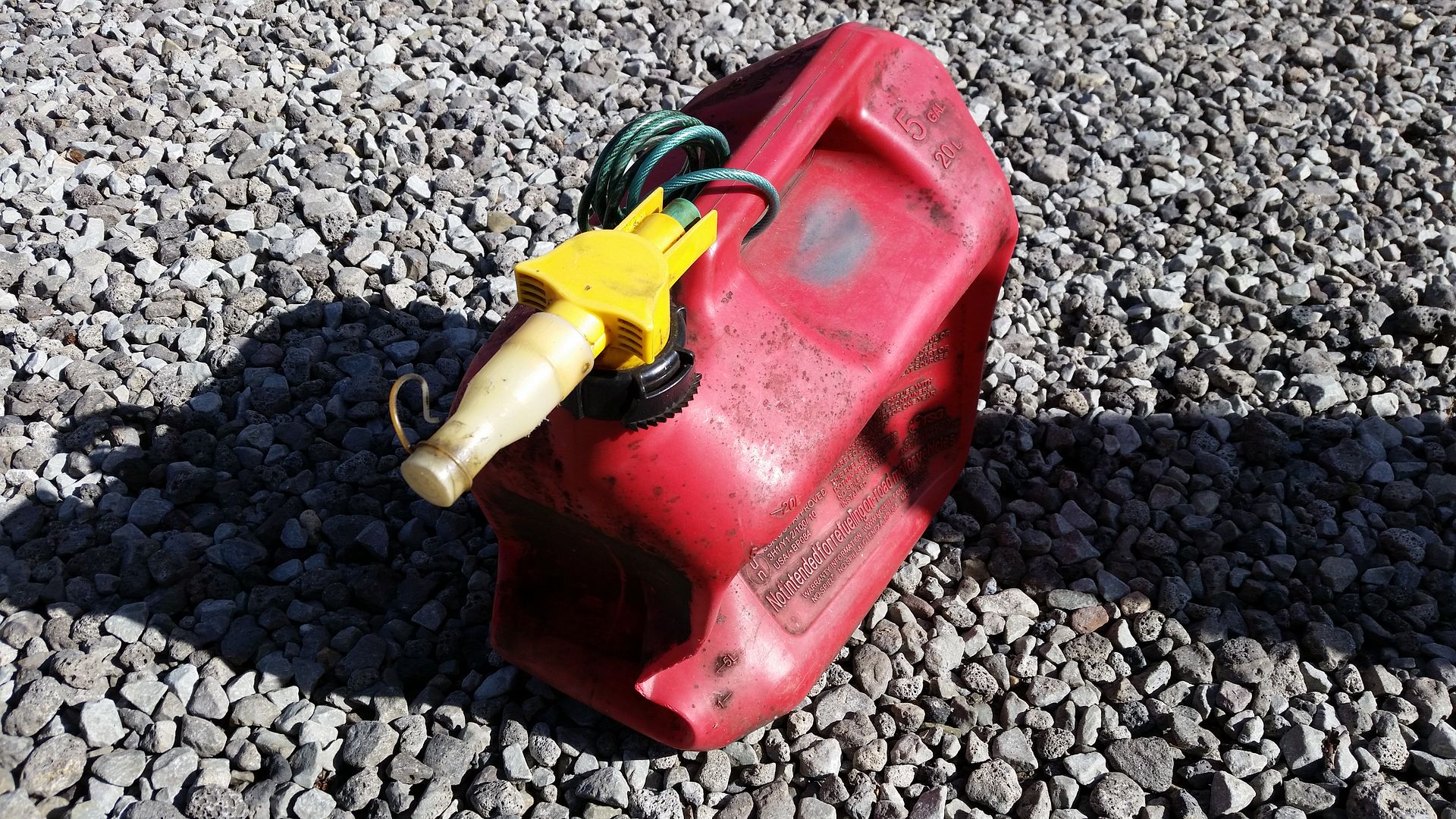 Patching hole in plastic gas can Lawn Care Forum